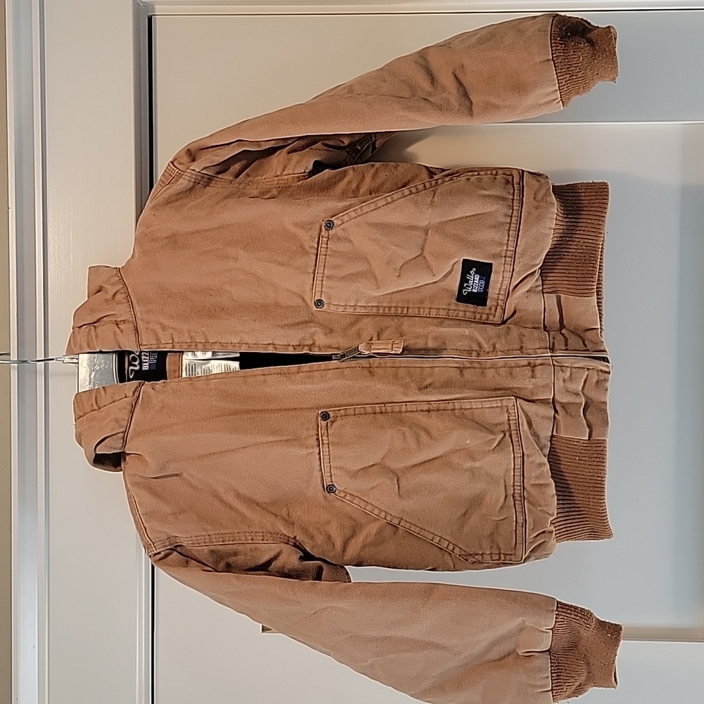 Warm child's coat, size medium 8/10. Excellent condition with warm liner.